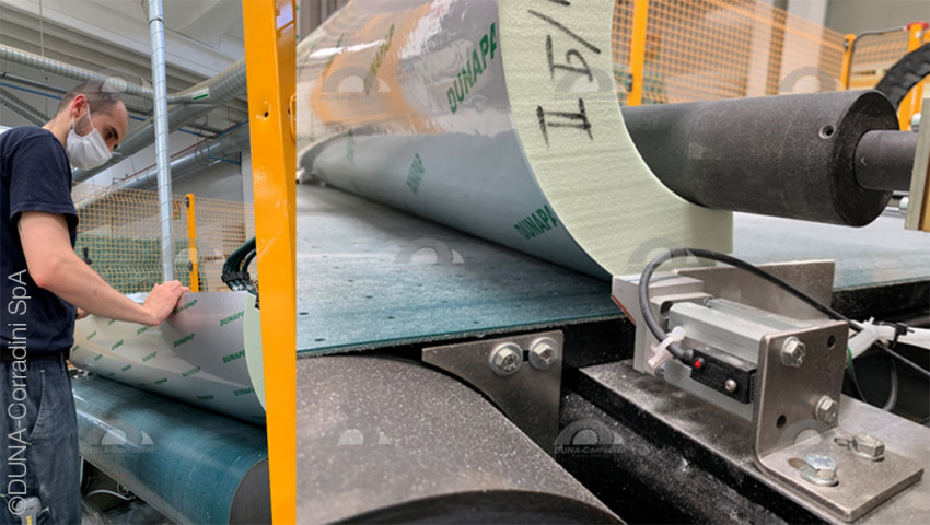 Nuovo sistema industriale per l’applicazione di barriere vapore